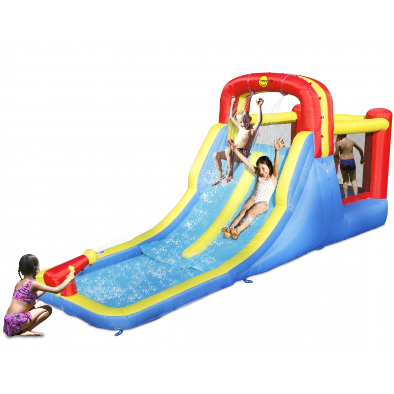 Happy Hop Dupla Csúszda Vízipark / Happy Hop Double Slide Water Park