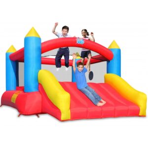 Happy Hop Kastély Széles Csúszdával / Happy Hop Castle Bouncer with Slide