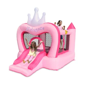 Happy Hop Princess ugrálóvár / Happy Hop Princess Castle Bouncer with Slide