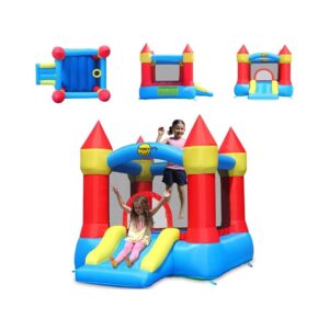 Happy Hop Kiskastély ugrálóvár / Happy Hop Jumping Castle with Slide & Hoop